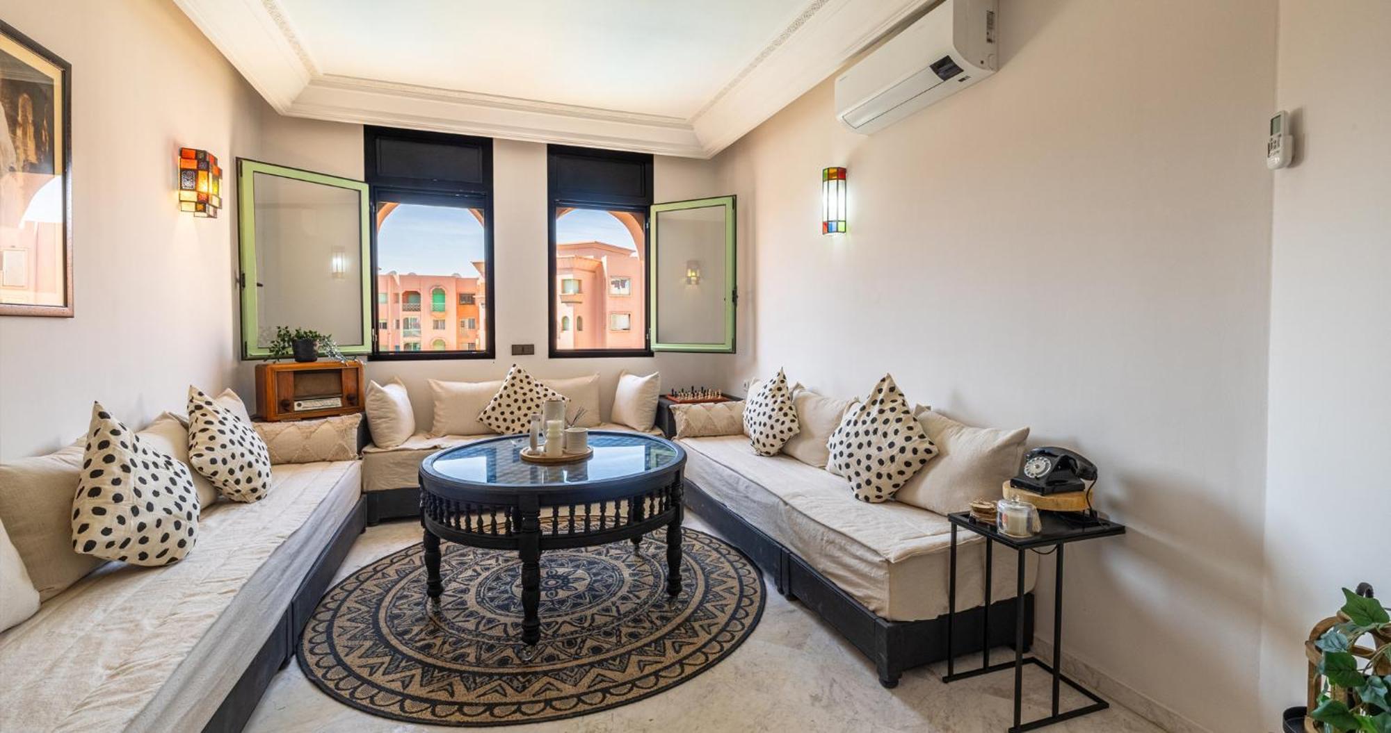 Charming 2-Bed Oasis Pool View Διαμέρισμα Μαρακές Εξωτερικό φωτογραφία