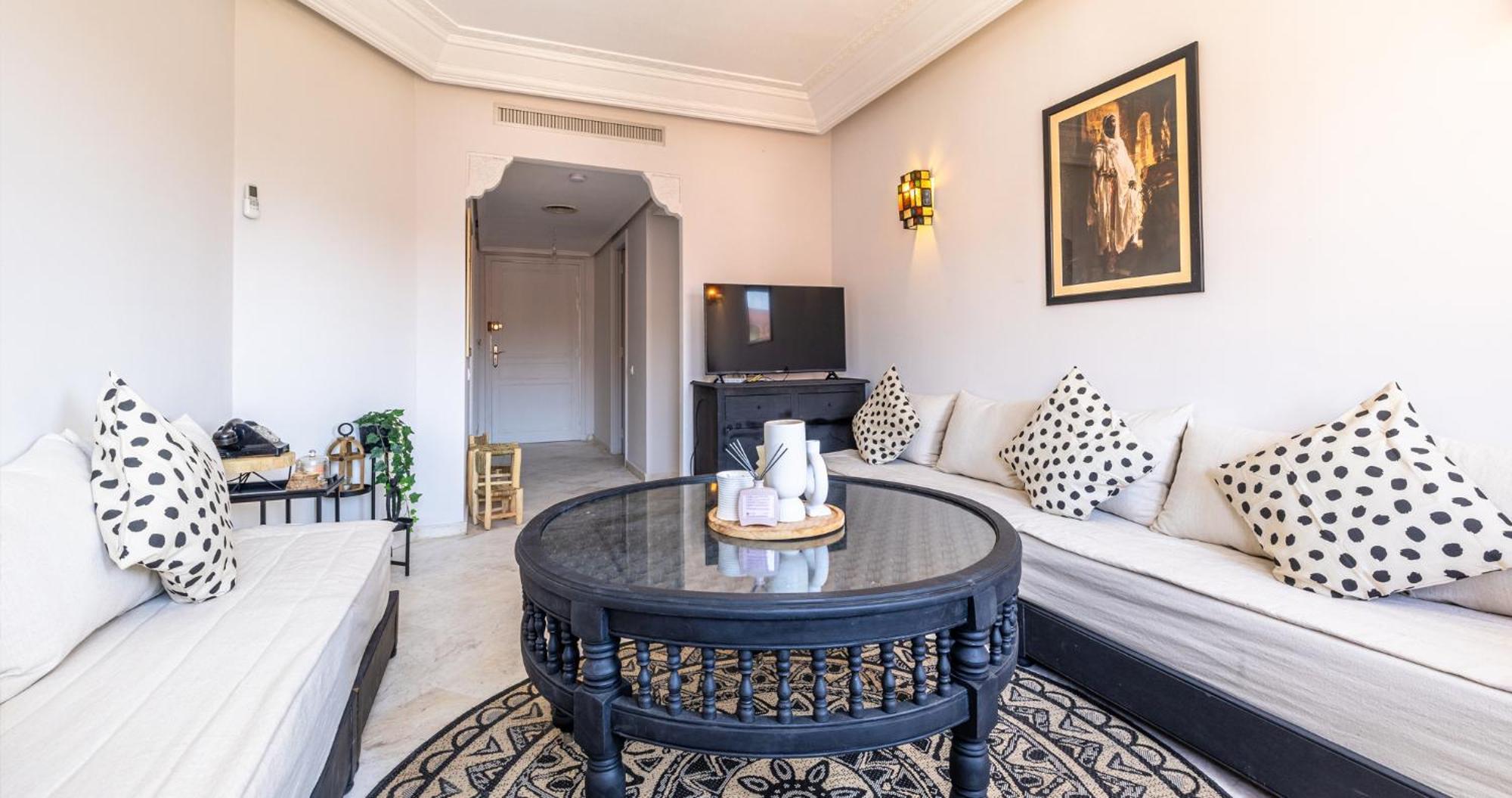 Charming 2-Bed Oasis Pool View Διαμέρισμα Μαρακές Εξωτερικό φωτογραφία
